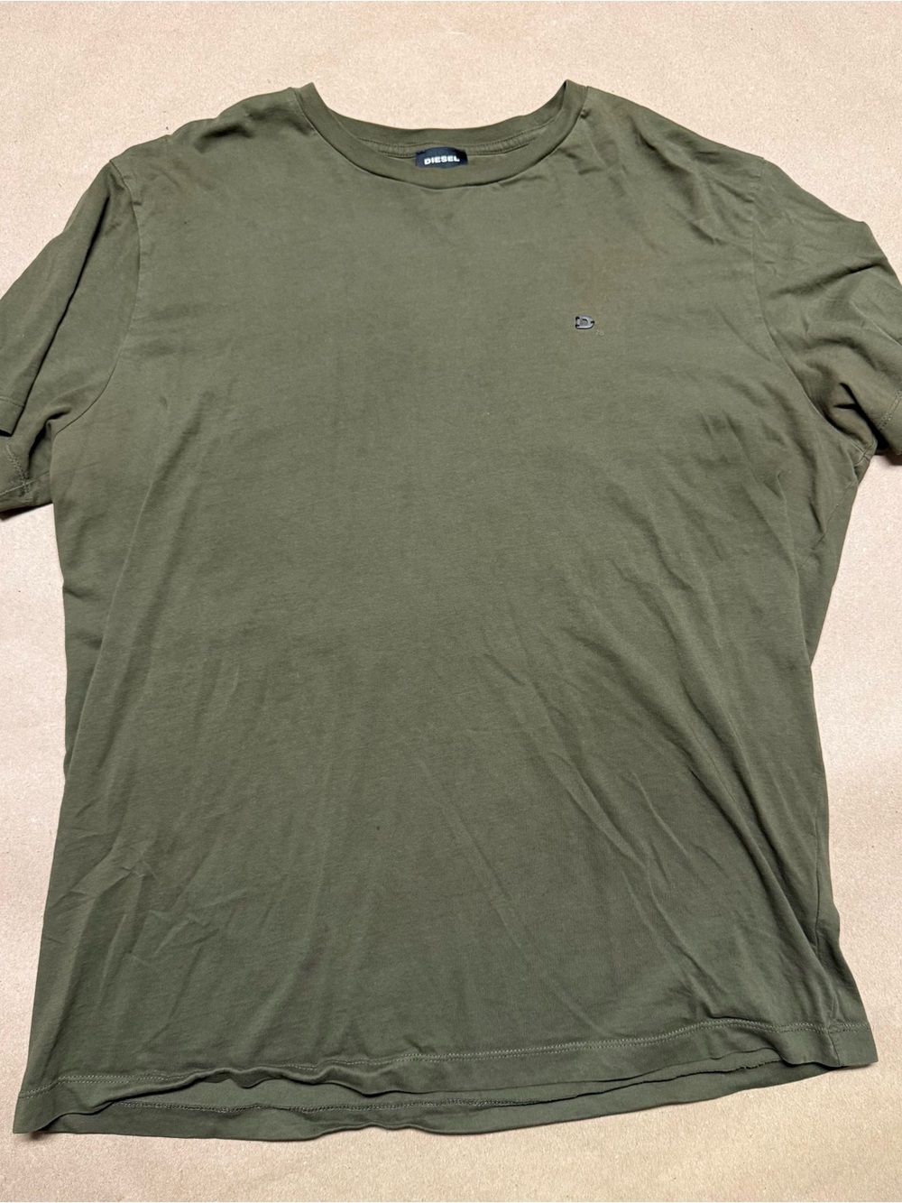 Diesel Green Fashion Shirt Men's size XXL Rare!